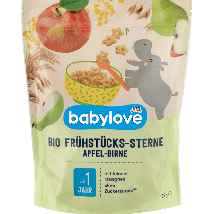 Kindermüsli Apfel - Birnen - Sterne, ab 1 Jahr, 125 g - VivaVoss