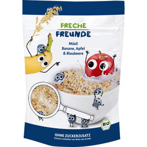 Kindermüsli Banane, Apfel & Blaubeere ab 1 Jahr, 220 g - VivaVoss