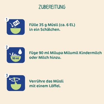 Kindermüsli Früchte ab 1 Jahr, 400 g - VivaVoss