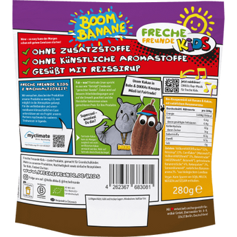 Kindermüsli Knuspermüsli Banane & Kakao, 280 g - VivaVoss