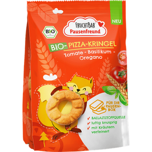 Kindersnack Pizzakringel Tomate Kräuter, ab 3 Jahren, 80 g Baby Snack by FruchtBar – Available at VivaVoss