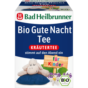 Kindertee, Gute Nacht Tee (8 Beutel), 14 g - VivaVoss