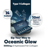 Kollagen 5000mg – Marine Collagen mit Vitamin C & Hyaluronsäure – Zuckerfrei & Glutenfrei - VivaVoss