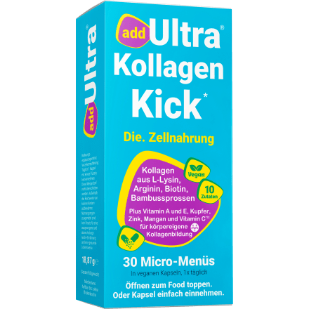 Kollagen Kick Kapseln 30 St, 18,87 g - VivaVoss