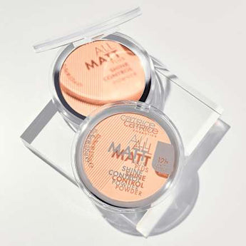 Kompakt Puder All Matt Plus Shine Control Sand Beige 025