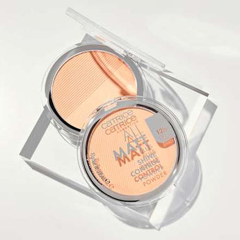 Kompakt Puder All Matt Plus Shine Control Warm Beige 030