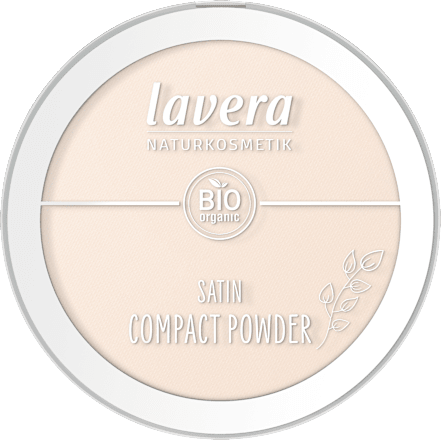 Kompakt Puder Satin 01 Light lavera NATURKOSMETIK