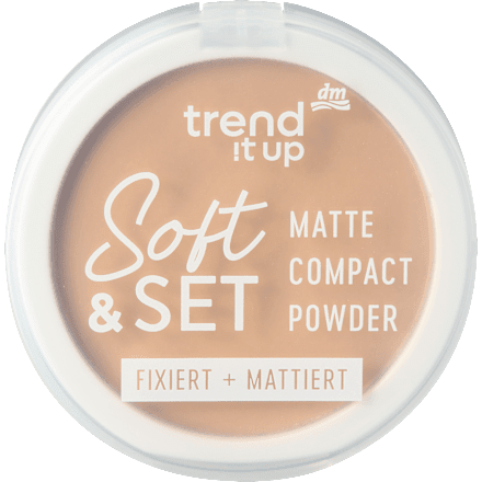 Kompakt Puder Soft & Set Matte 040, 9 g Puder & Mattierung by trend !t up – Available at VivaVoss