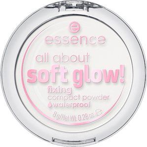 Kompaktpuder All About Soft Glow! Fixing Waterproof essence
