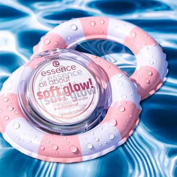 Kompaktpuder All About Soft Glow! Fixing Waterproof essence
