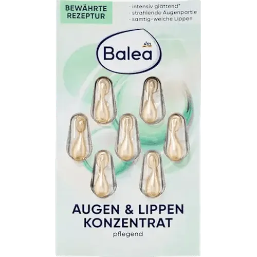 Balea Konzentrat Augen & Lippen, 7 St – Serum & Kur image_position | VivaVoss