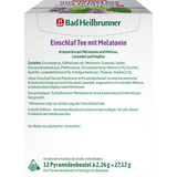 Kräutertee "Einschlaftee mit Melatonin" (12 Beutel), 27,12 g - VivaVoss