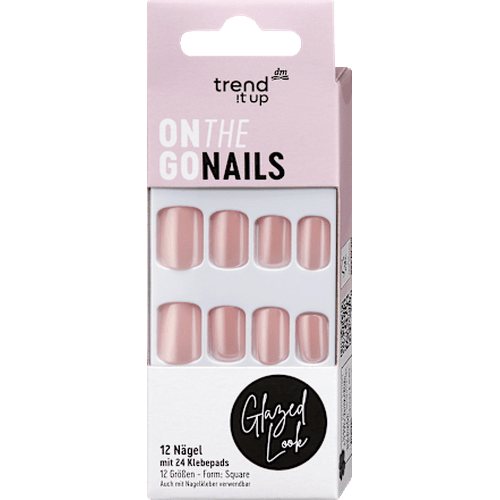 Künstliche Nägel On the Go Nails Glazed Look, 12 St by trend !t up –  VivaVoss