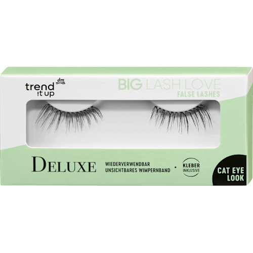 Künstliche Wimpern Big Lash Love False Deluxe (1 Paar), 1 St