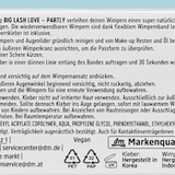 Künstliche Wimpern Big Lash Love Partly (1 Paar) trend !t up
