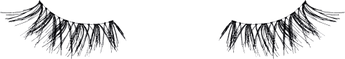 Künstliche Wimpern Faked 3/4 Pre-Cut (1 Paar)