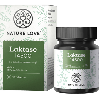 Laktase 14.500 Tabletten 90 St, 40 g - VivaVoss