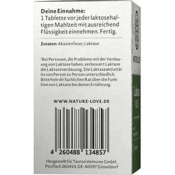 Laktase 14.500 Tabletten 90 St, 40 g - VivaVoss