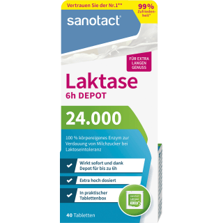Laktase 24000 Tabletten 40 St, 16 g - VivaVoss