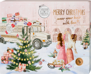 LANGHAARMÄDCHEN 2026 hair Advent calendar – front
