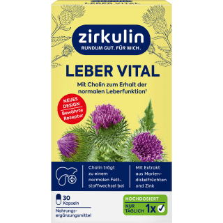 Leber Vital hochdosiert 30St, 26 g - VivaVoss