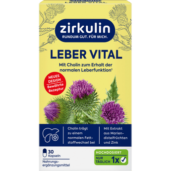 Leber Vital hochdosiert 30St, 26 g - VivaVoss