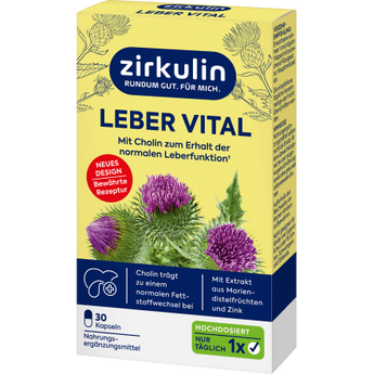 Leber Vital hochdosiert 30St, 26 g - VivaVoss