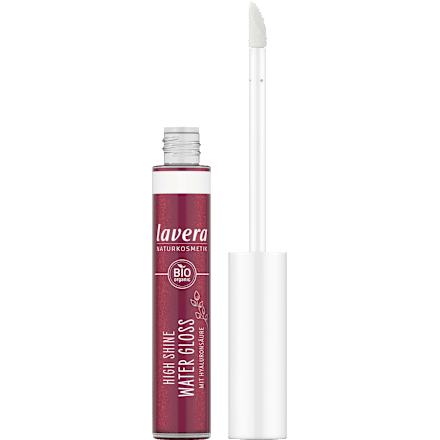Lipgloss High Shine Water 03 Raspberry lavera NATURKOSMETIK