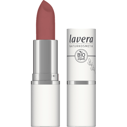 Lippenstift Velvet Matt 01 Berry Nude lavera NATURKOSMETIK