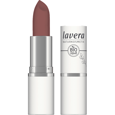 Lippenstift Velvet Matt 02 Auburn Brown lavera NATURKOSMETIK
