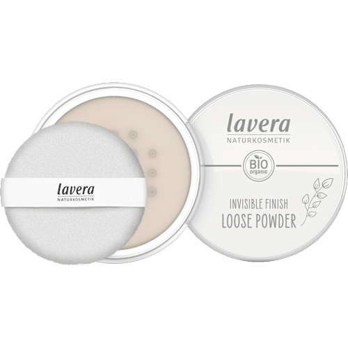 Loses Puder Invisible Finish - Transparent lavera NATURKOSMETIK