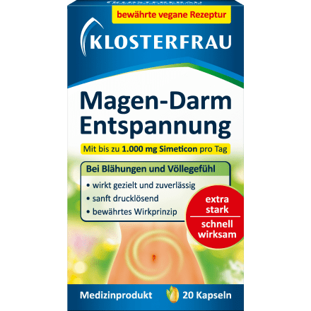 Magen - Darm Entspannung Kapseln, 20 St - VivaVoss