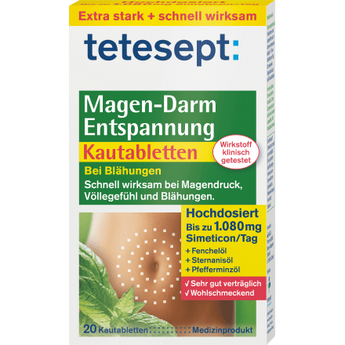 Magen - Darm Entspannung Kautabletten, 20 St - VivaVoss