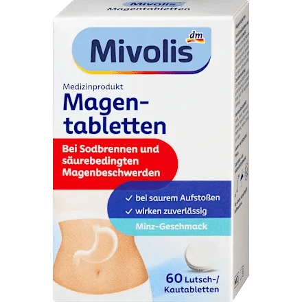 Mivolis Magentabletten, 60 St – Magen & Verdauung image_position | VivaVoss