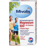 Magnesium 500 + B - Vitamine 2 - Phasen Depot, Tabletten 30 St., 45 g - VivaVoss