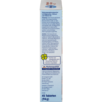 Magnesium + Calcium + D3 Tabletten 45 St, 94 g - VivaVoss