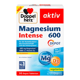 Magnesium Intense 600 + Vitamin D3 Tabletten 30 St, 47,1 g - VivaVoss