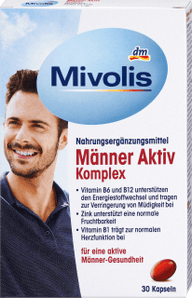 Männer Aktiv Komplex, Kapseln, 30 St., 26 g - VivaVoss
