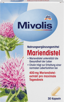 Mariendistel, 30 Kapseln, 16 g - VivaVoss