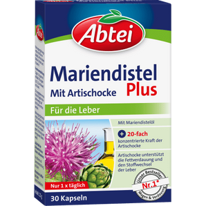 Mariendistel plus Kapseln 30 St, 22 g - VivaVoss