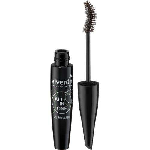 Mascara All In One Braun, 12 ml Balea, alverde NATURKOSMETIK, Mascara, by alverde NATURKOSMETIK – Available at VivaVoss