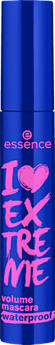 Mascara I Love Extreme Volume Waterproof Black essence