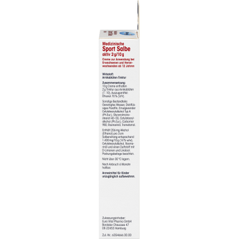 Medizinische Sportsalbe, 100 ml - VivaVoss