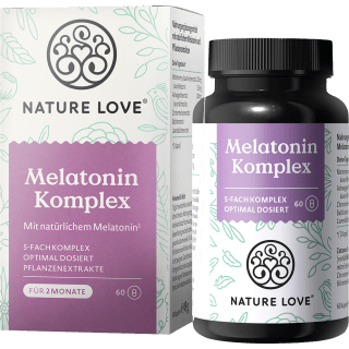 Melatonin Komplex Kapseln 60 St, 49 g - VivaVoss