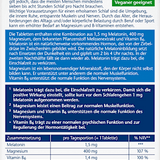 Melatonin + Magnesium 400 30 pcs, 39 g - VivaVoss