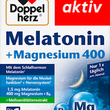 Melatonin + Magnesium 400 30 pcs, 39 g - VivaVoss