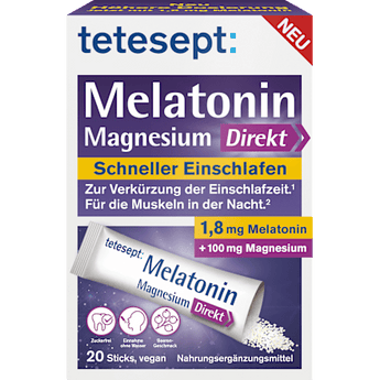 Melatonin Magnesium Direkt Sticks 20 St, 36 g - VivaVoss