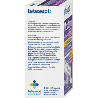 Melatonin Magnesium Direkt Sticks 20 St, 36 g - VivaVoss
