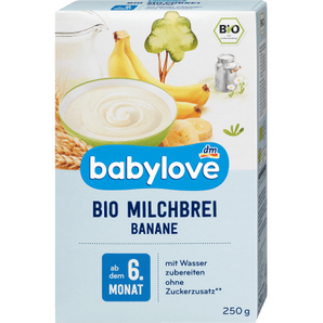 Milchbrei Banane ab dem 6. Monat, 250 g - VivaVoss