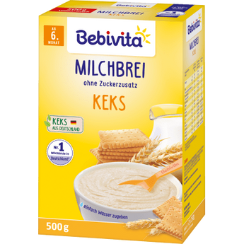 Milchbrei Keks ab dem 6. Monat, 500 g - VivaVoss